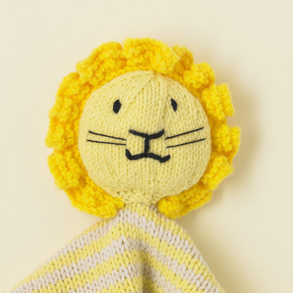 Sonny & Arlo Baby Comforters - Free Toy Knitting Pattern in Paintbox Yarns Baby DK