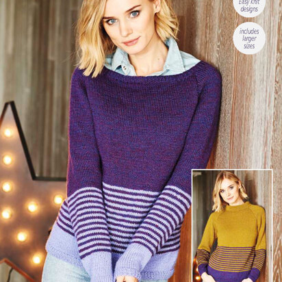 Sweaters in Stylecraft Life DK - 9550 - Downloadable PDF