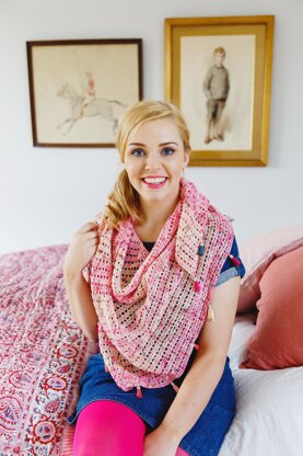 Bubblegum Shawl