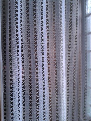 Modern striped curtains