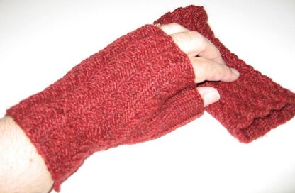 Just the Right Twist, Tam and Fingerless Gloves