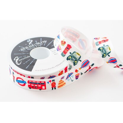 Berisfords Ribbon: London Icons: 20m x 25mm