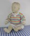 Baby Stripe Open Neck Sweater