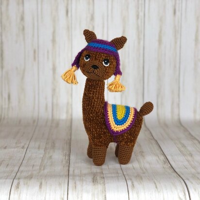 Brown Llama crochet pattern