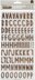 American Crafts Together For Christmas Thickers Stickers 5.5"X11" 167/Pkg - Cedar Alpha/Foam