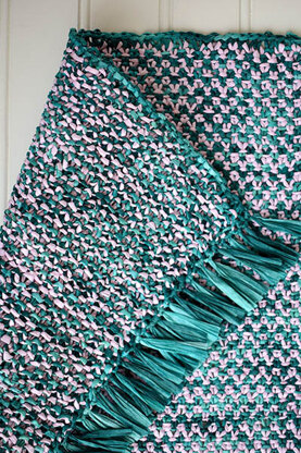 Wakame Placemats in Universal Yarn Yashi & Yashi Iro - 2318 - Downloadable PDF