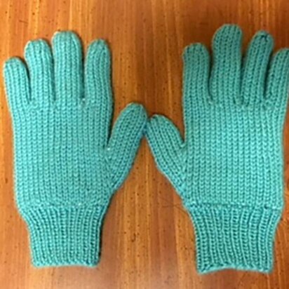 Women's Double Knit Gloves