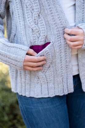 Cheyenne Cabled Cardigan #197