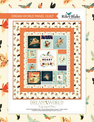 Riley Blake Dream World Panel Quilt - Downloadable PDF