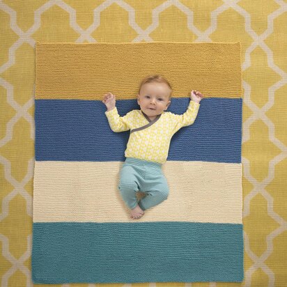 Myringham Baby Afghan  in Lion Brand Vanna's Style - L60095 - Downloadable PDF