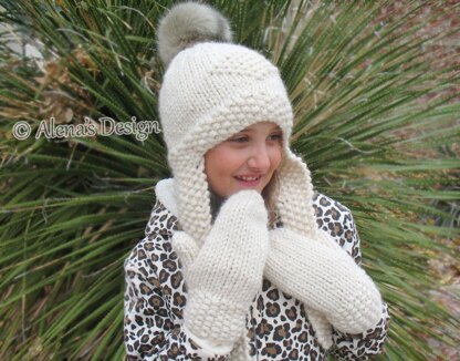 Diamond Earflap Hat