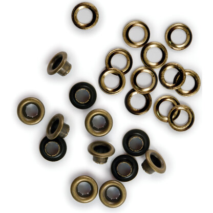 We R Memory Keepers We R Eyelets & Washers Standard - Brass 60/Pkg