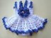 587 Short Ruffled Baby Sundress and Diaper Cover