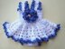 587 Short Ruffled Baby Sundress and Diaper Cover