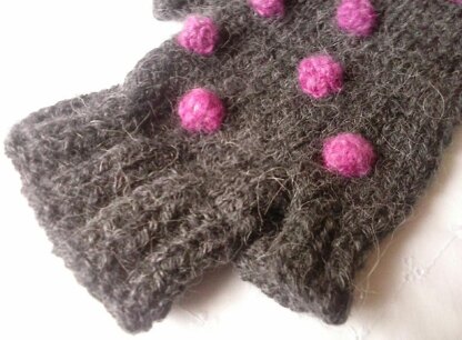 Circus Fingerless Mitts