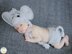 Josefina and Jeffery The Elephants Baby Hat and Diaper Cover