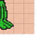 C2C Rapunzel's Pascal Green Blanket Fairytale Chart 90x90 Square CROCHET PATTERN