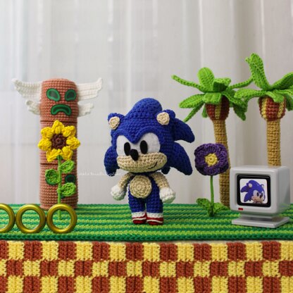 Sonic, Tails, Shadow, Knuckles, Totem & Dr. Eggman Amigurumi Crochet Pattern – PDF Digital Download (English) Bundle