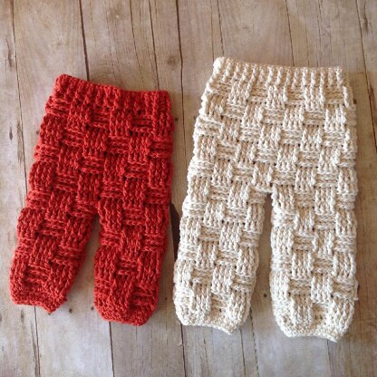 Basket Weave Baby Pants or Shorties