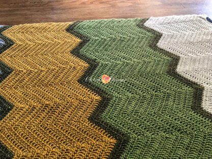 Chevron Baby Blanket
