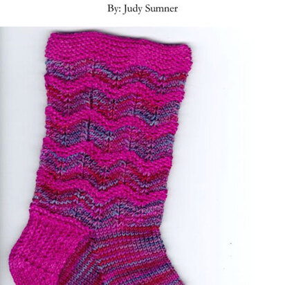 Very Berry Socks in Lorna's Laces Shepherd Sock