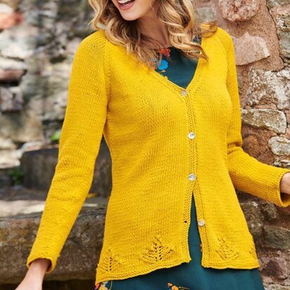 Lace Border Cardigan