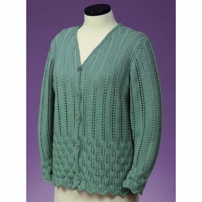 Fir Cone Lace Cardigan #107