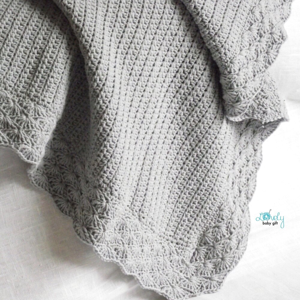 One skein baby discount blanket crochet pattern