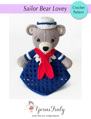 Sailor Bear Lovey