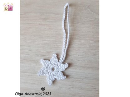 Crochet snowflake 20
