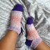 Toe Up Simple Socks No 2