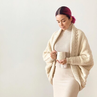 Florentine Cocoon - knitting pattern