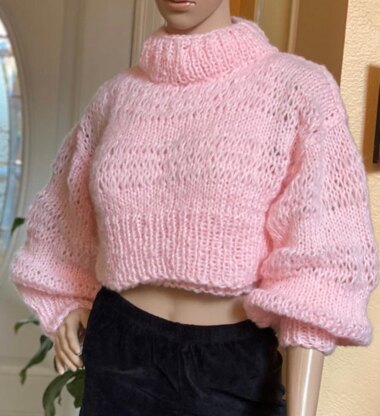 Cropped sweater