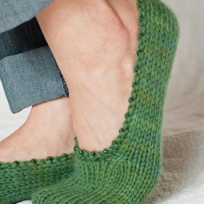 Sylphide Ballet Slippers - knitting pattern