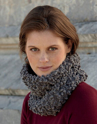 Neck Warmer in Katia Velvet Loop - 8020_158 - Downloadable PDF