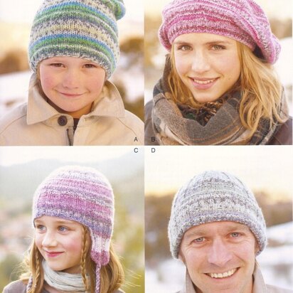 Hats in Sirdar Crofter DK - 9189