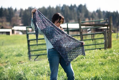 Ocean Crest Shawl