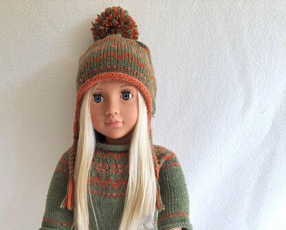 Doll Forest Sweater and Beanie