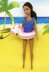 Barbie: swimwear, towel, bag, unicorn rubber ring