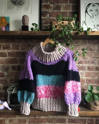 Mixed Media Sweater