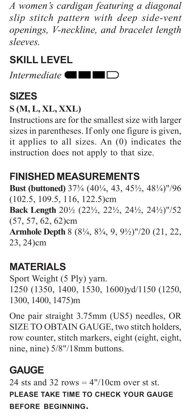 ML173 Side-Splitting Cardigan