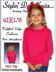 Knitting Pattern, Girls pullover Sweater with bow headband. 342