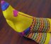 Hippie Heart Socks