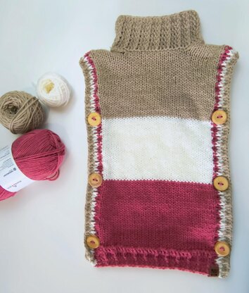 Kids Poncho Circular knitting machine
