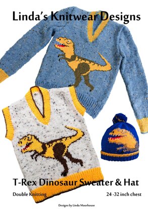 T-Rex Dinosaur Sweater