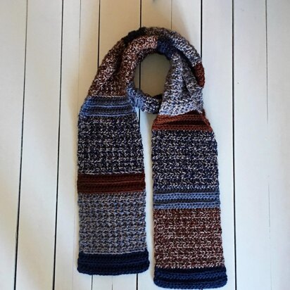 Crochet Scarf Pattern for Men: Crochet That Man a Scarf!