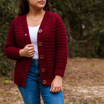 Crimson Cardigan