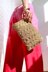 Raffia clutch bagCrochet pattern, Raffia clutch bag, Zipper raffia handbag