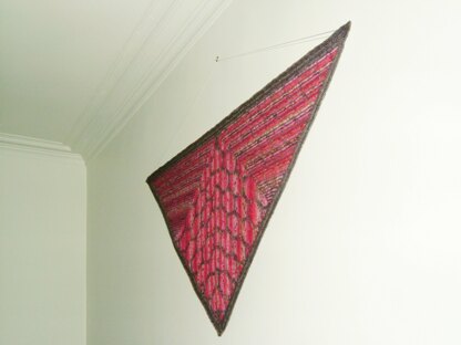 Honeycomb Illusion Shawl