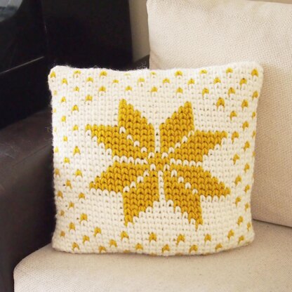 Nordic star pillow